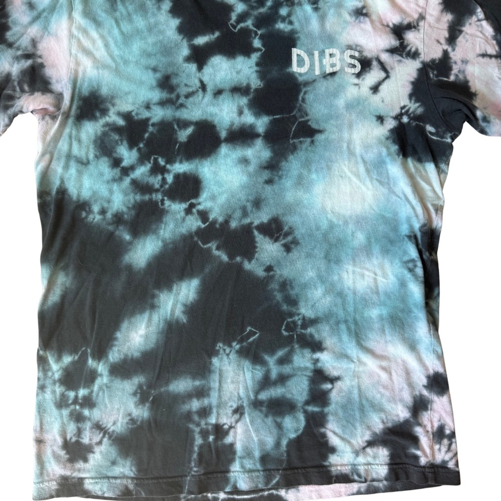 Dib's Brand Blue Tie Dye Shirt‎ Men's Size Large Skater Brand - Picture 2 of 7